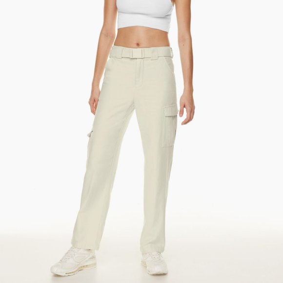 ISO - Aritzia TNA Cadet Cargo Pant Gd Dove White Size XS